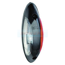 Jokon SPL2011 12.0015.000 24v Red White LED End Outline Side Marker Light Lamp